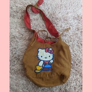 Vintage Cowboy hello kitty bag